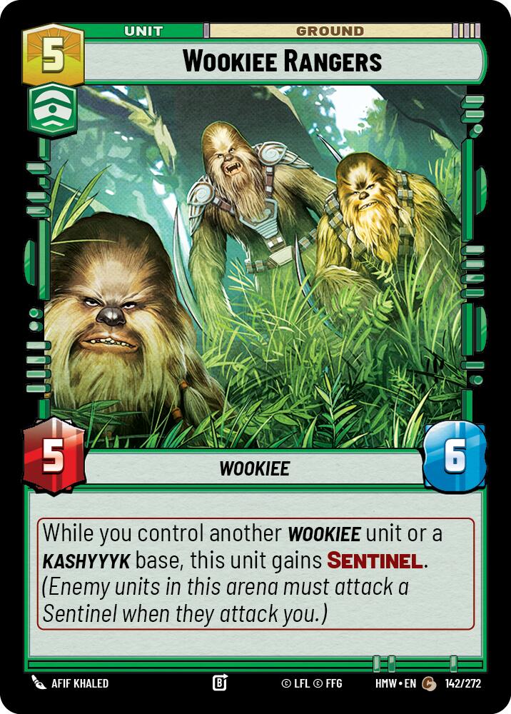 Wookiee Rangers, Homeworlds 142/272