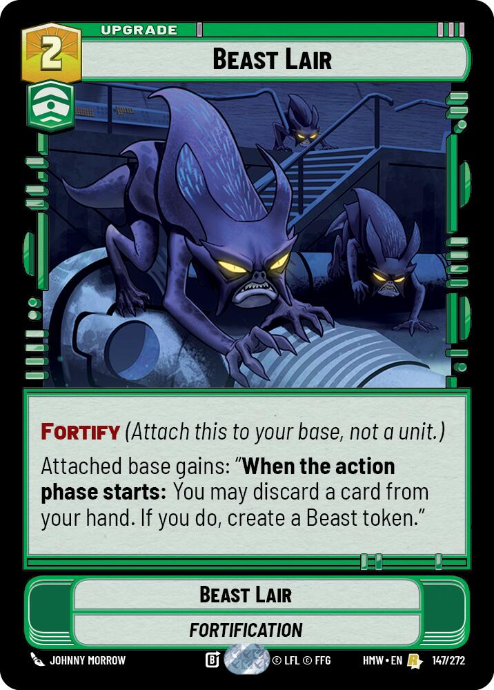 Beast Lair, Homeworlds 147/272