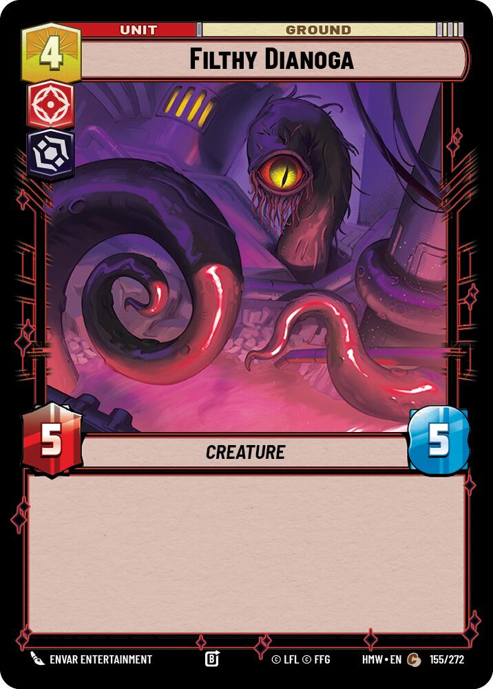 Filthy Dianoga, Homeworlds 155/272