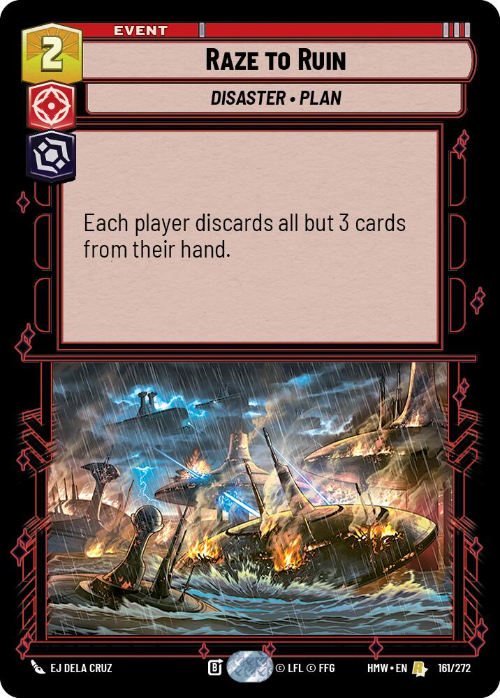 Raze to Ruin, Homeworlds 161/272