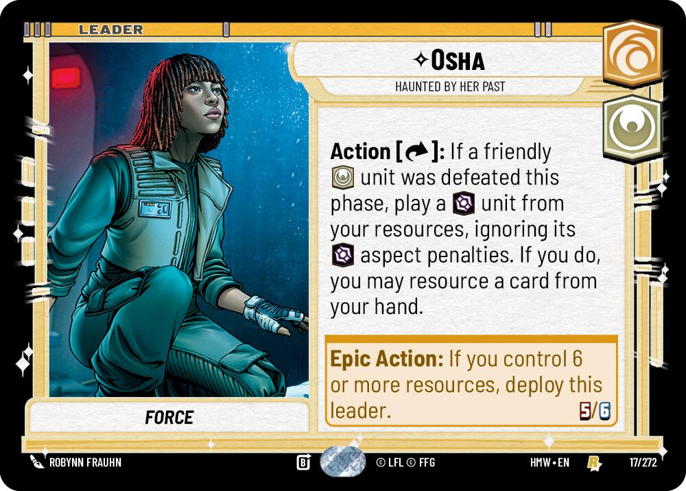 Osha - Haunted By Her Past, Homeworlds 17/272