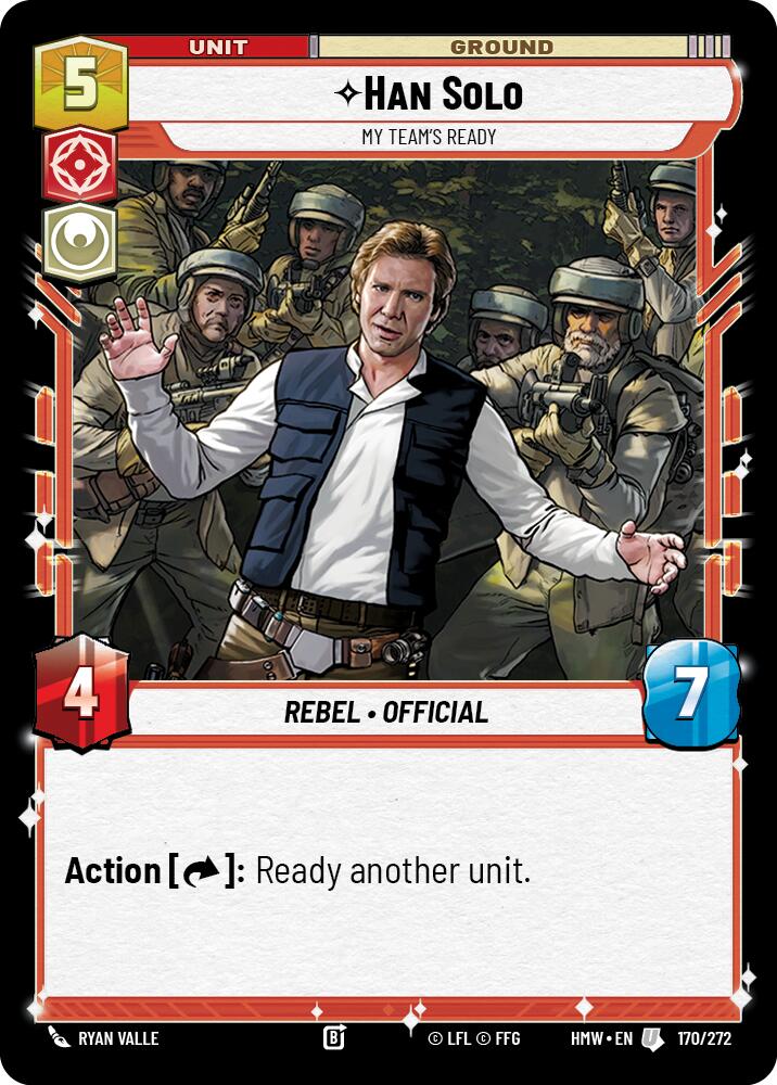 Han Solo - My Team's Ready, Homeworlds 170/272