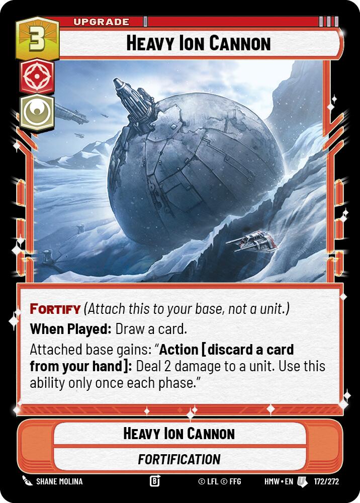 Heavy Ion Cannon, Homeworlds 172/272