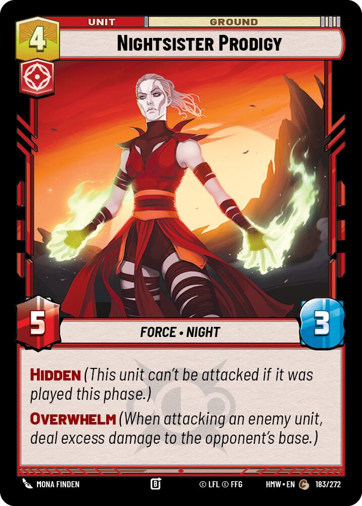 Nightsister Prodigy, Homeworlds 183/272