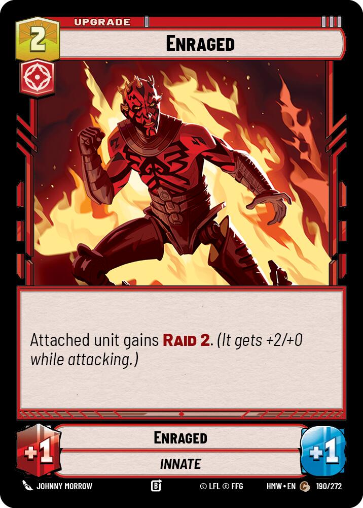 Enraged, Homeworlds 190/272
