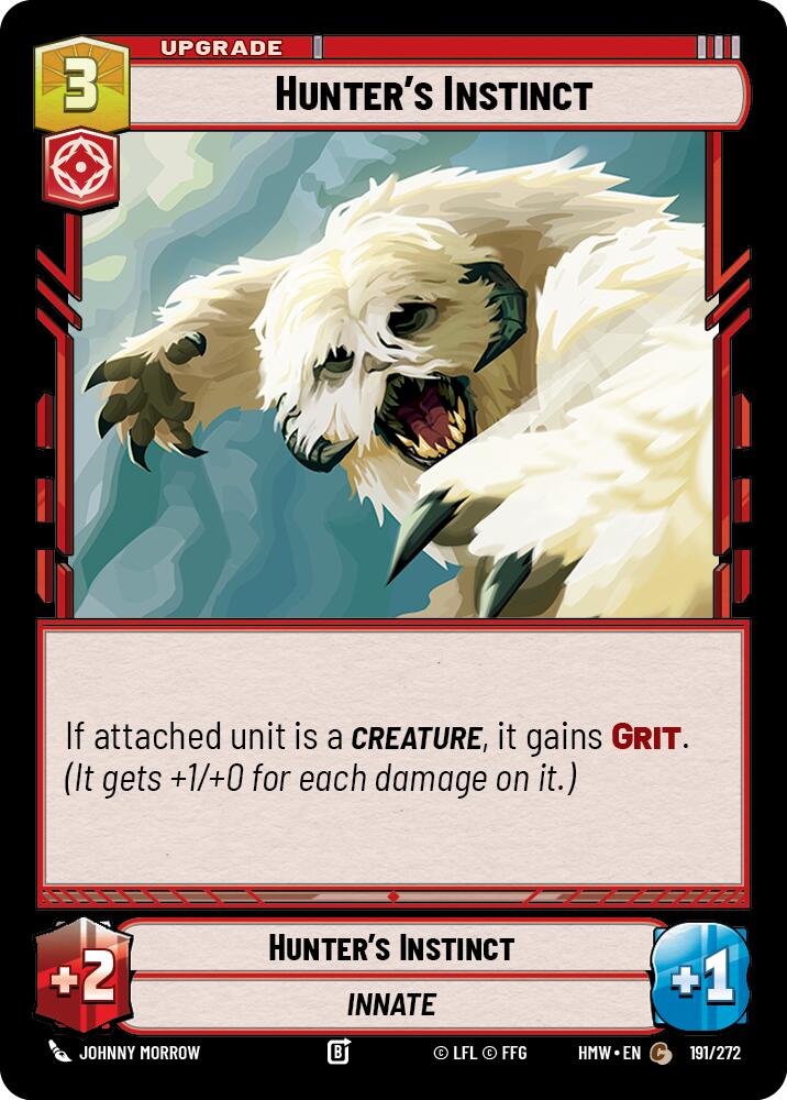 Hunter's Instinct, Homeworlds 191/272