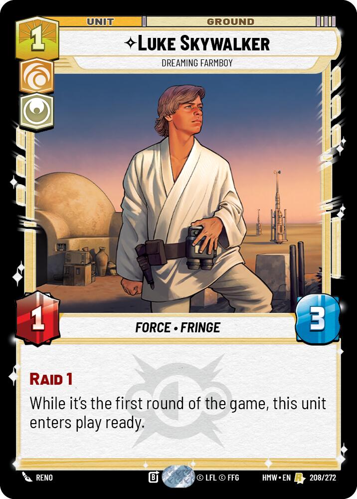 Luke Skywalker - Dreaming Farmboy, Homeworlds 208/272