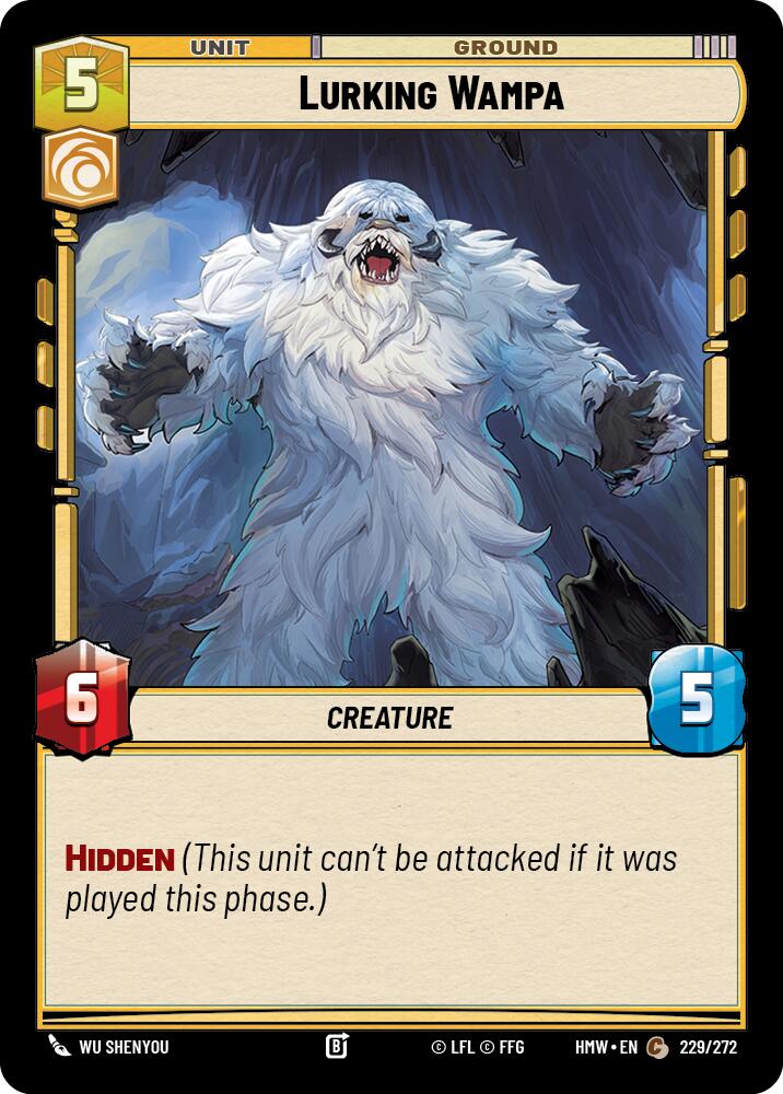 Lurking Wampa, Homeworlds 229/272