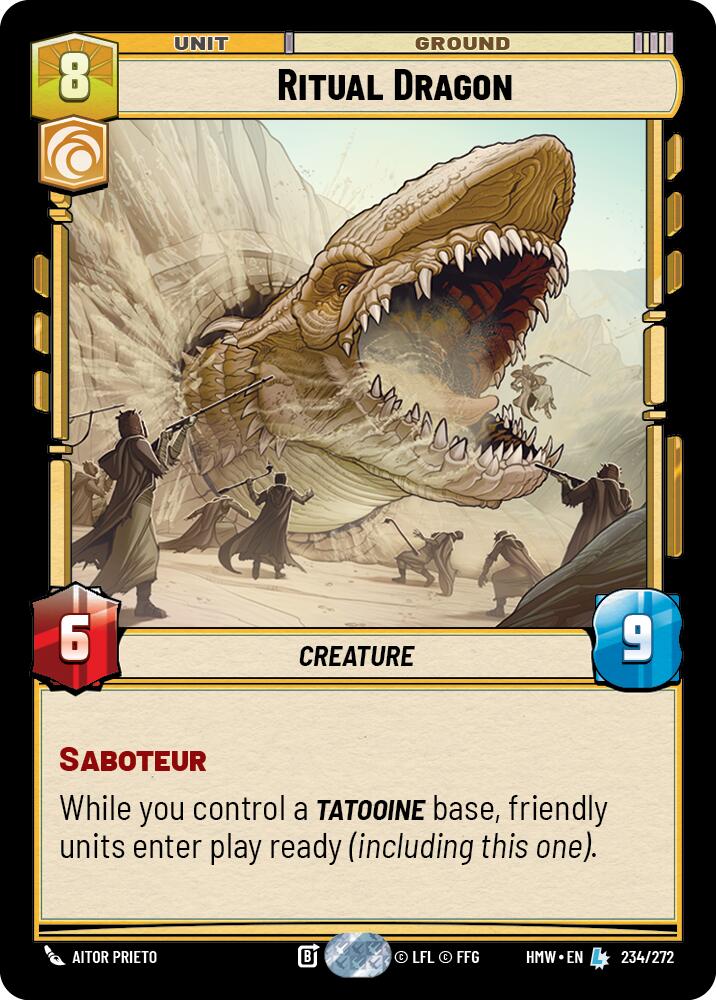 Ritual Dragon, Homeworlds 234/272