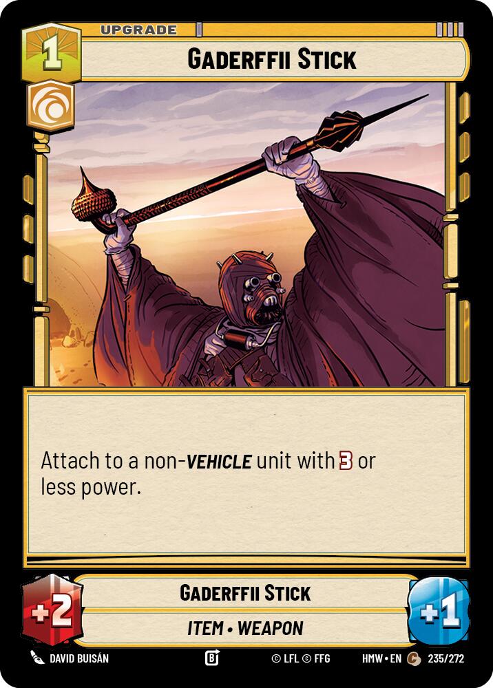 Gaderffii Stick, Homeworlds 235/272
