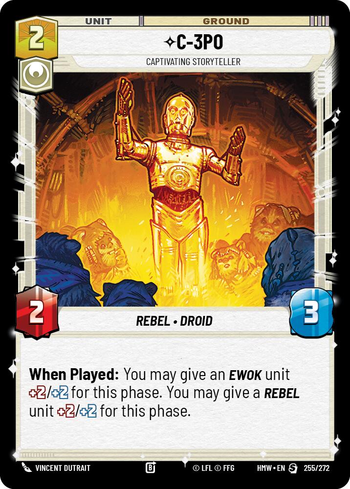 C-3PO - Captivating Storyteller, Homeworlds 255/272