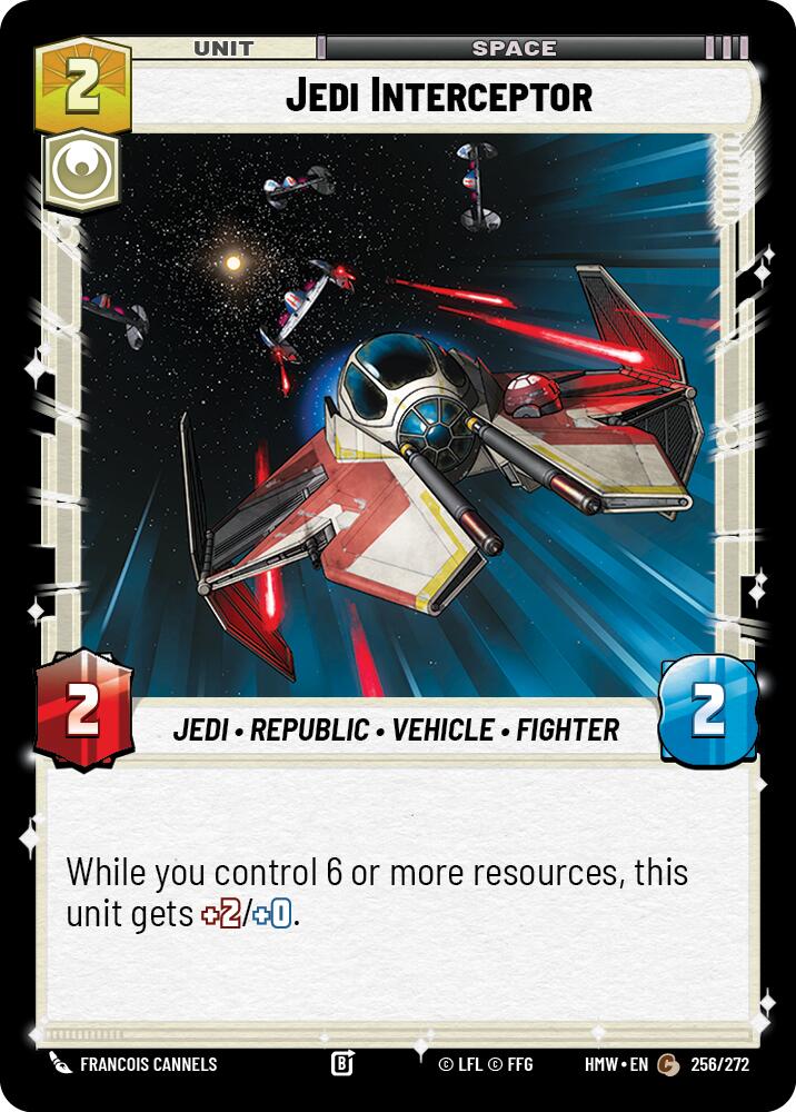 Jedi Interceptor, Homeworlds 256/272