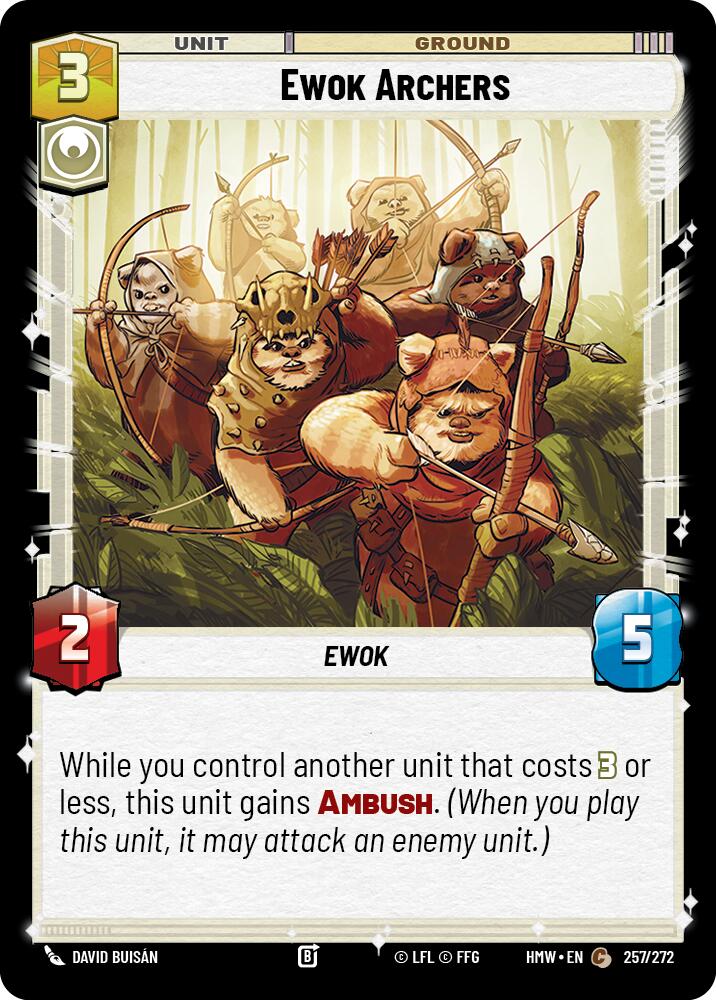 Ewok Archers, Homeworlds 257/272