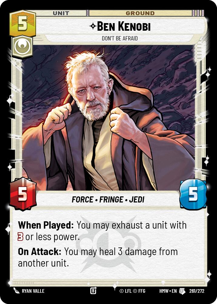 Ben Kenobi - Don't Be Afraid, Homeworlds 261/272