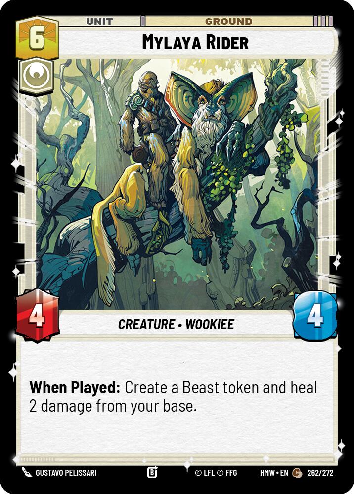 Mylaya Rider, Homeworlds 262/272