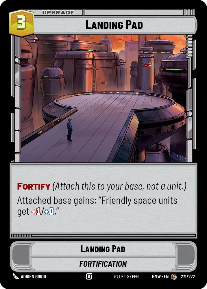Landing Pad, Homeworlds 271/272