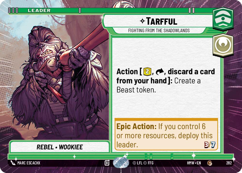 Tarfful - Fighting from the Shadowlands (Hyperspace), Homeworlds 282