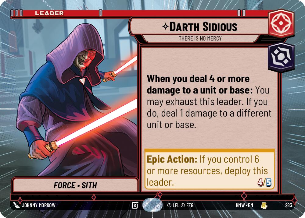 Darth Sidious - There Is No Mercy (Hyperspace), Homeworlds 283