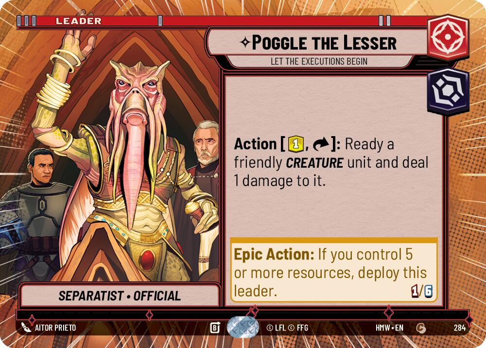 Poggle the Lesser - Let the Executions Begin (Hyperspace), Homeworlds 284
