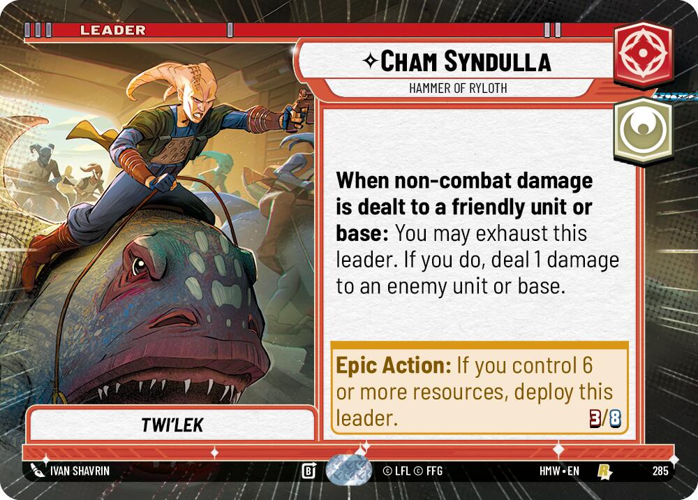 Cham Syndulla - Hammer of Ryloth (Hyperspace), Homeworlds 285
