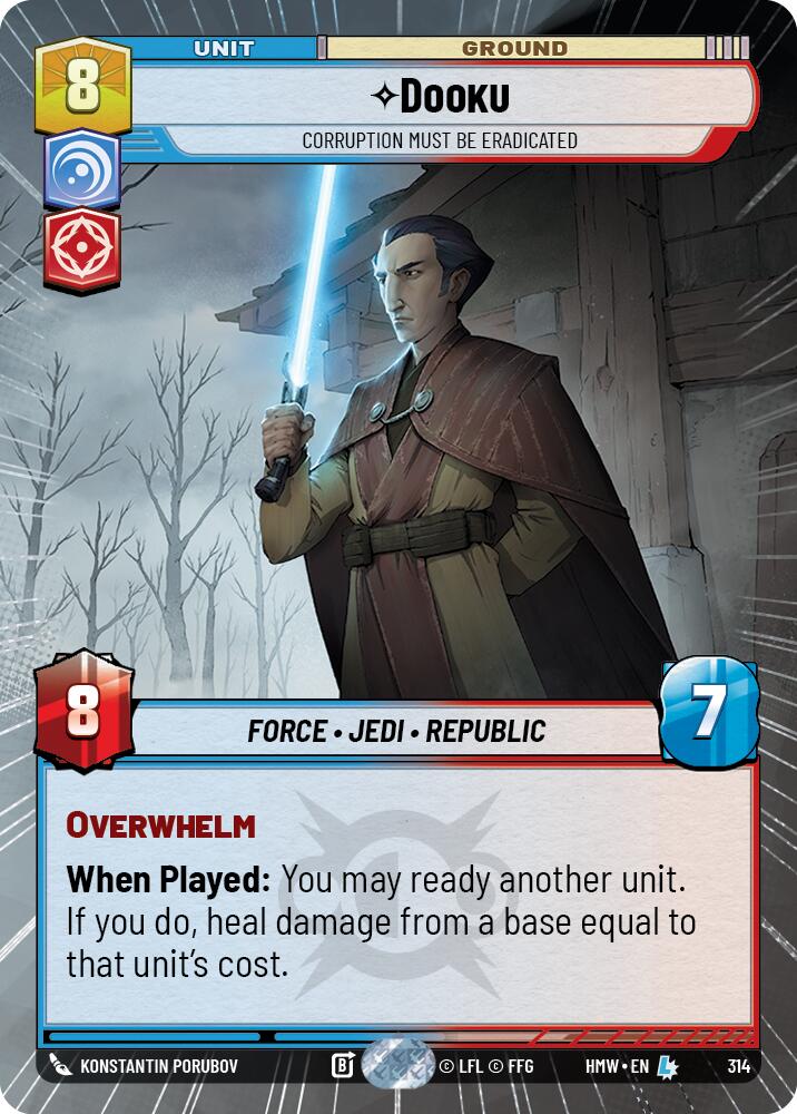 Dooku - Corruption Must Be Eradicated (Hyperspace), Homeworlds 314