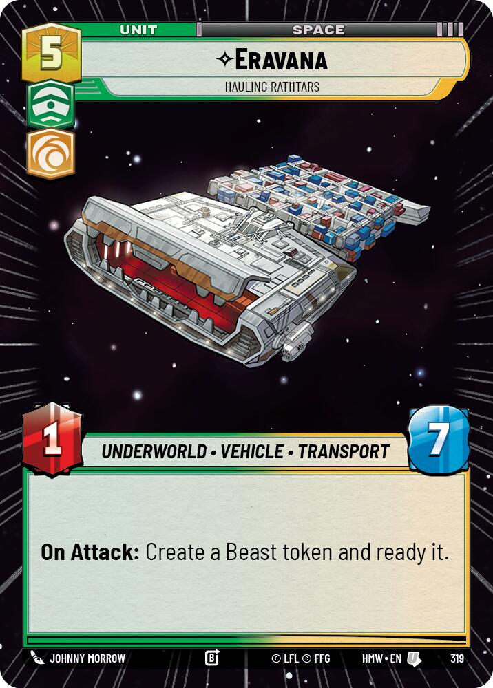 Eravana - Hauling Rathtars (Hyperspace), Homeworlds 319