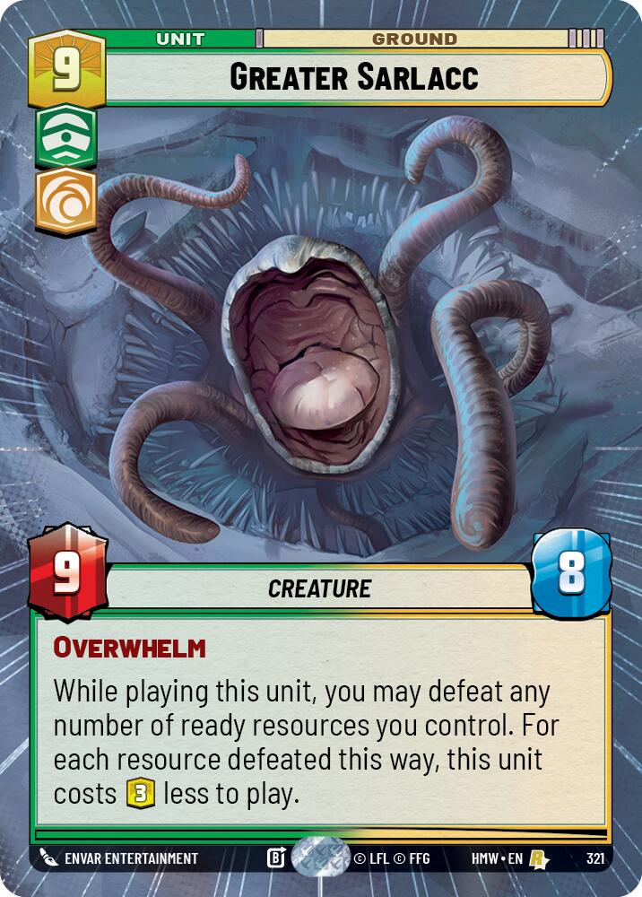 Greater Sarlacc (Hyperspace), Homeworlds 321