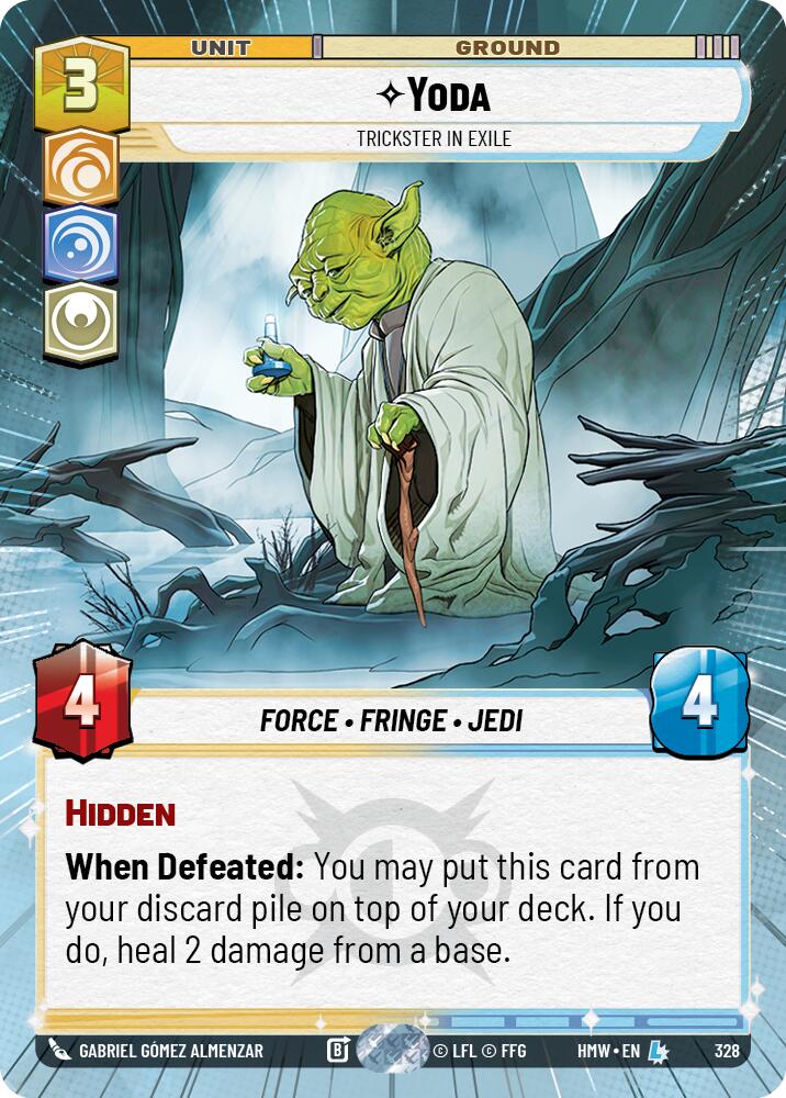 Yoda - Trickster in Exile (Hyperspace), Homeworlds 328