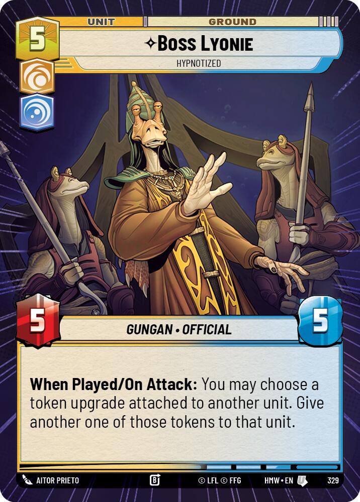 Boss Lyonie - Hypnotized (Hyperspace), Homeworlds 329