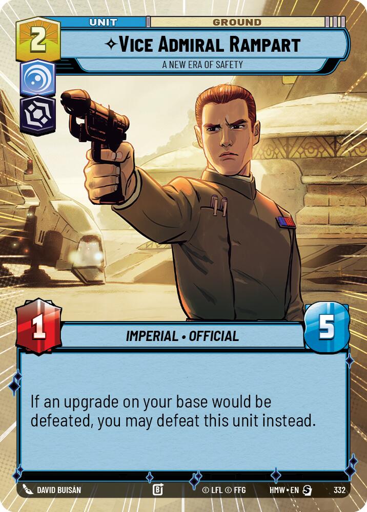 Vice Admiral Rampart - A New Era of Safety (Hyperspace), Homeworlds 332