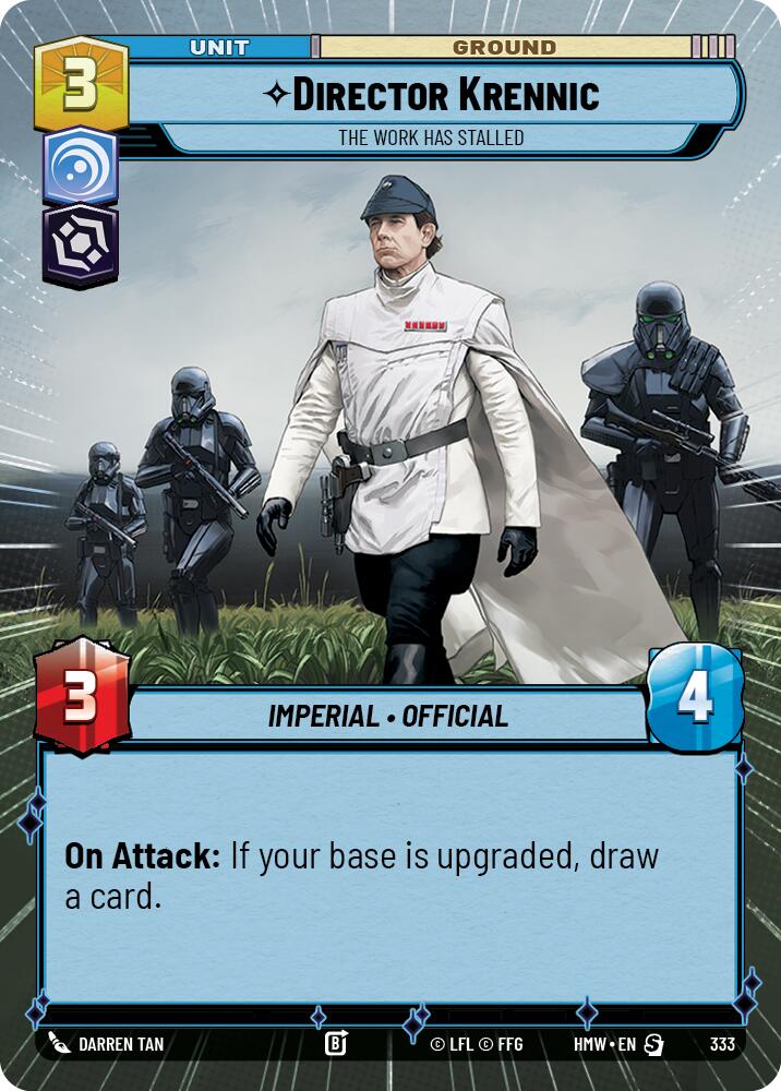 Director Krennic - The Work Has Stalled (Hyperspace), Homeworlds 333