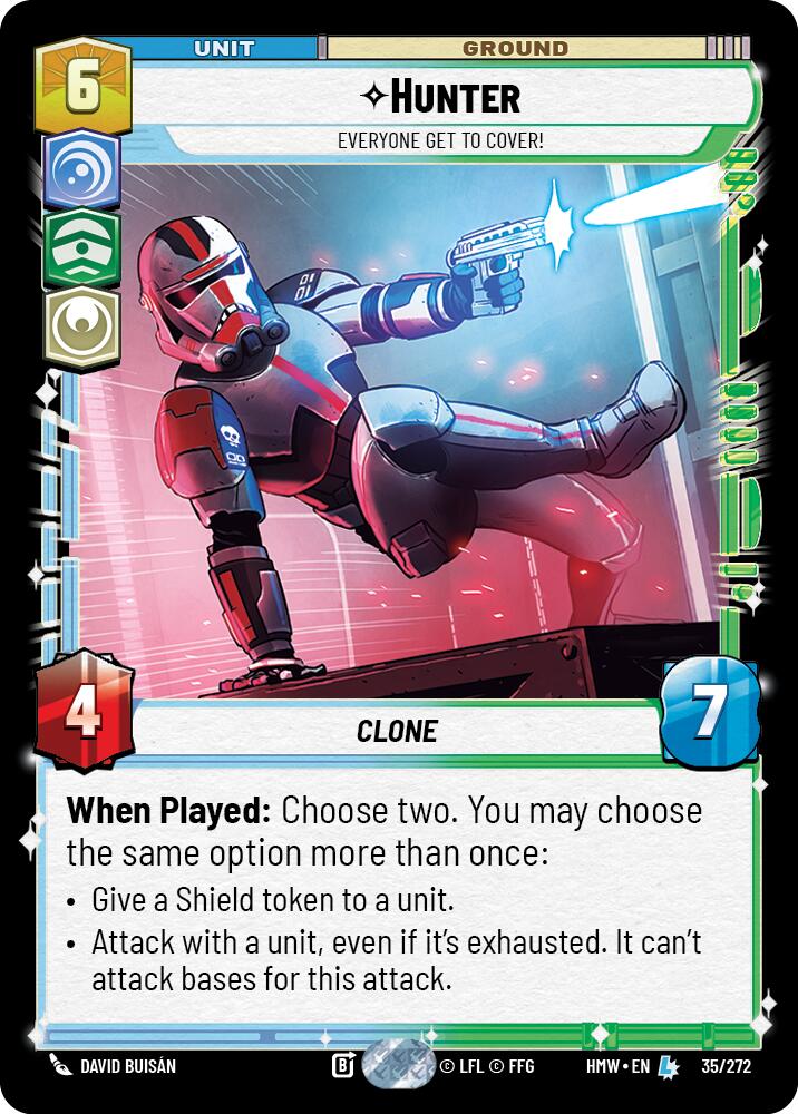 Hunter - Everyone Get to Cover!, Homeworlds 35/272