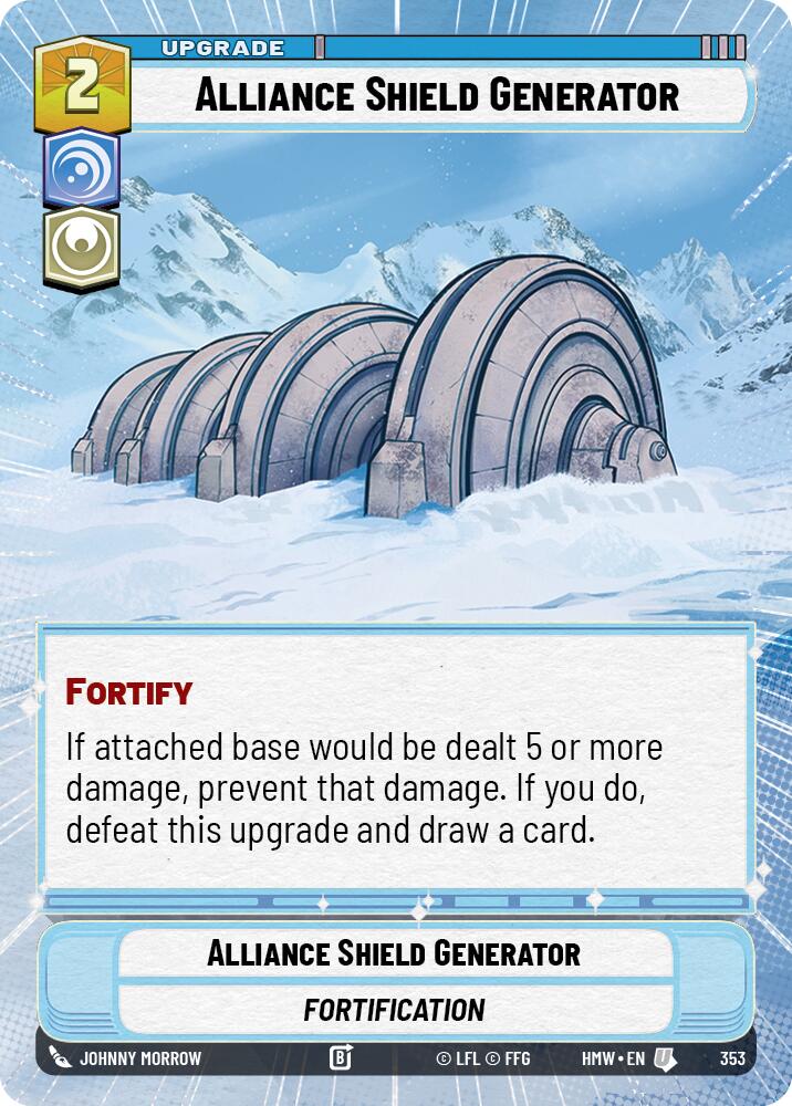 Alliance Shield Generator (Hyperspace), Homeworlds 353