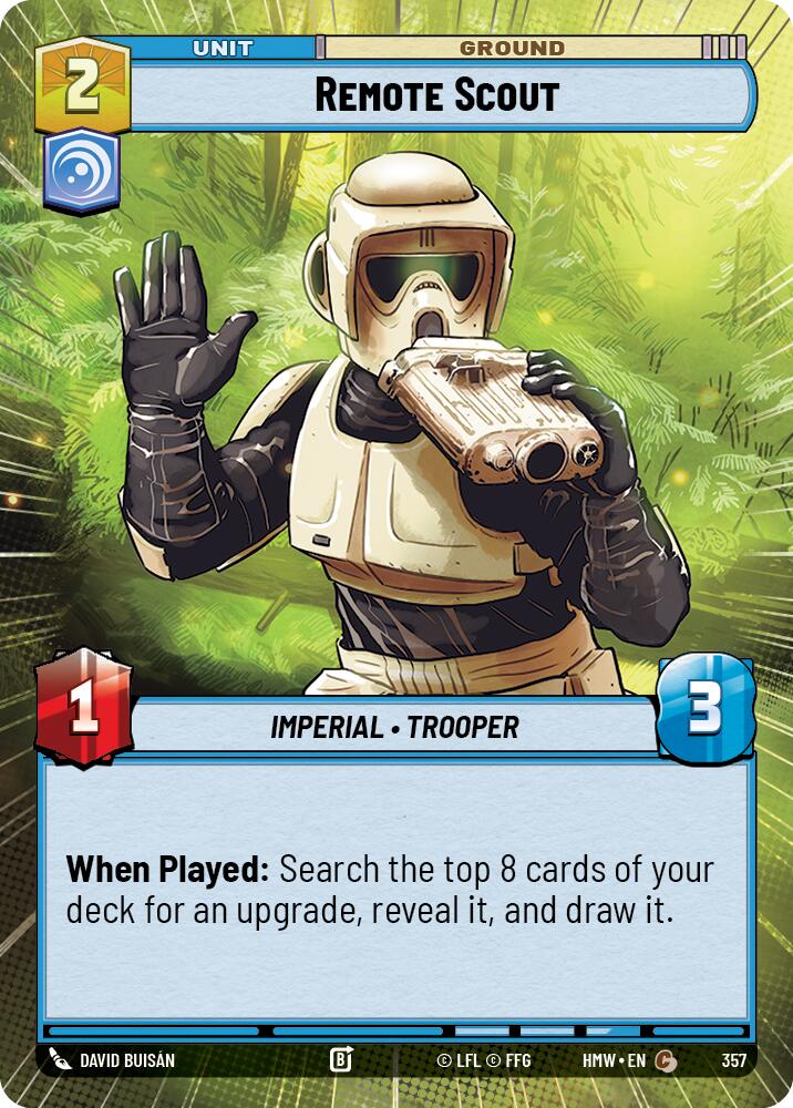 Remote Scout (Hyperspace), Homeworlds 357