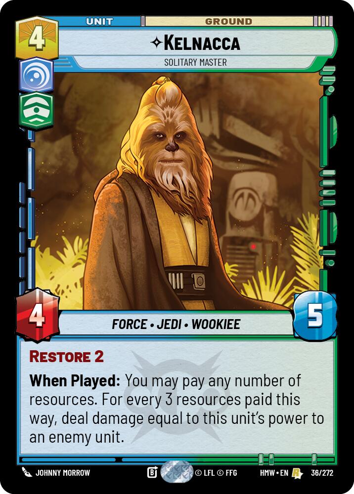 Kelnacca - Solitary Master, Homeworlds 36/272
