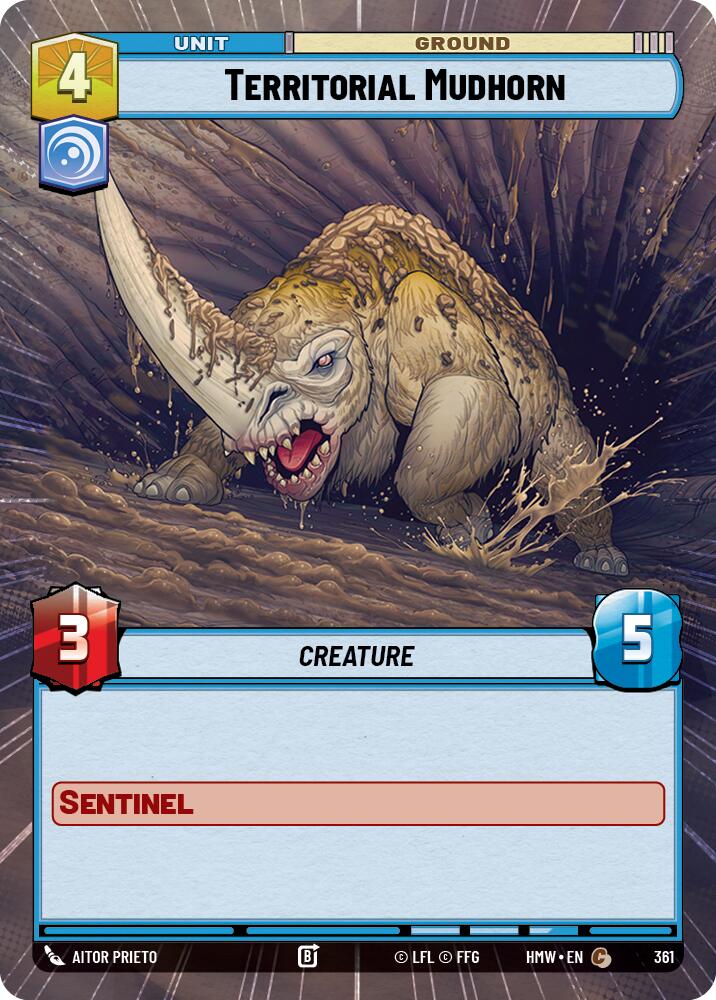 Territorial Mudhorn (Hyperspace), Homeworlds 361