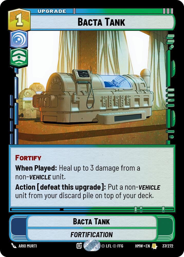 Bacta Tank, Homeworlds 37/272