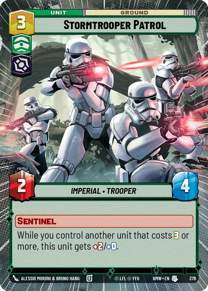 Stormtrooper Patrol (Hyperspace), Homeworlds 379