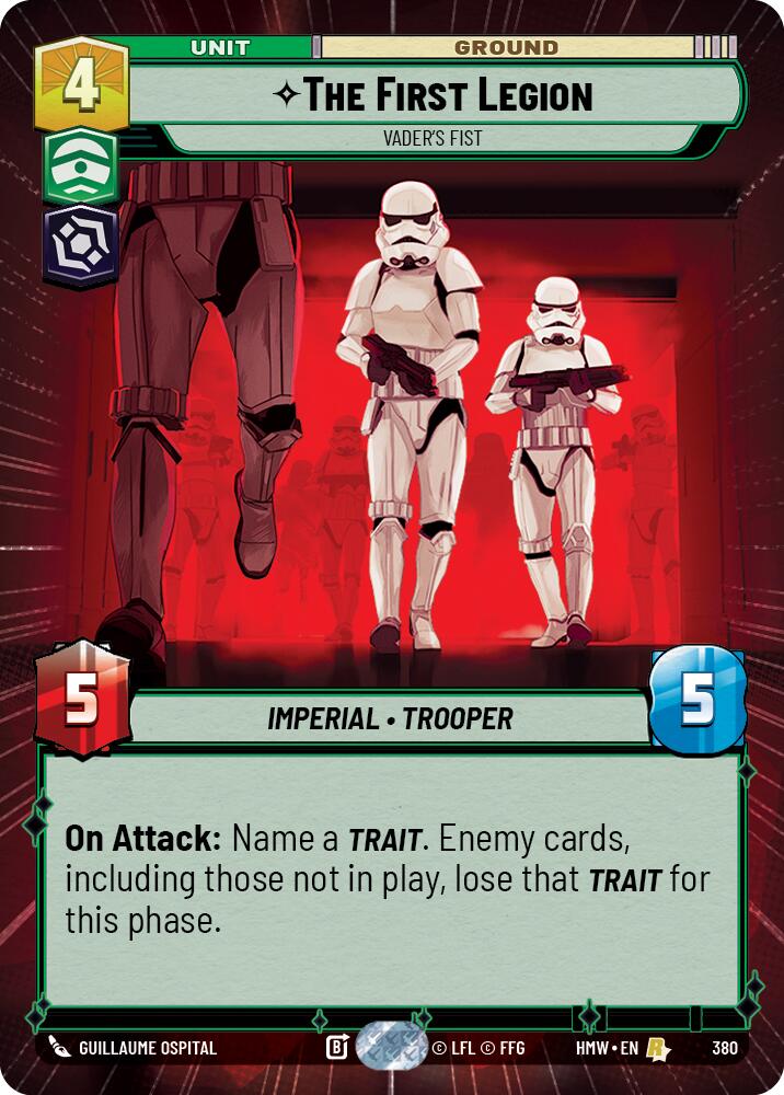 The First Legion - Vader's Fist (Hyperspace), Homeworlds 380