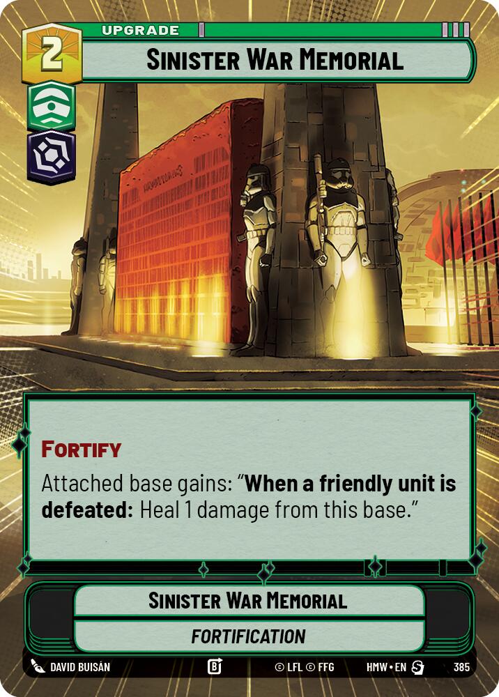 Sinister War Memorial (Hyperspace), Homeworlds 385