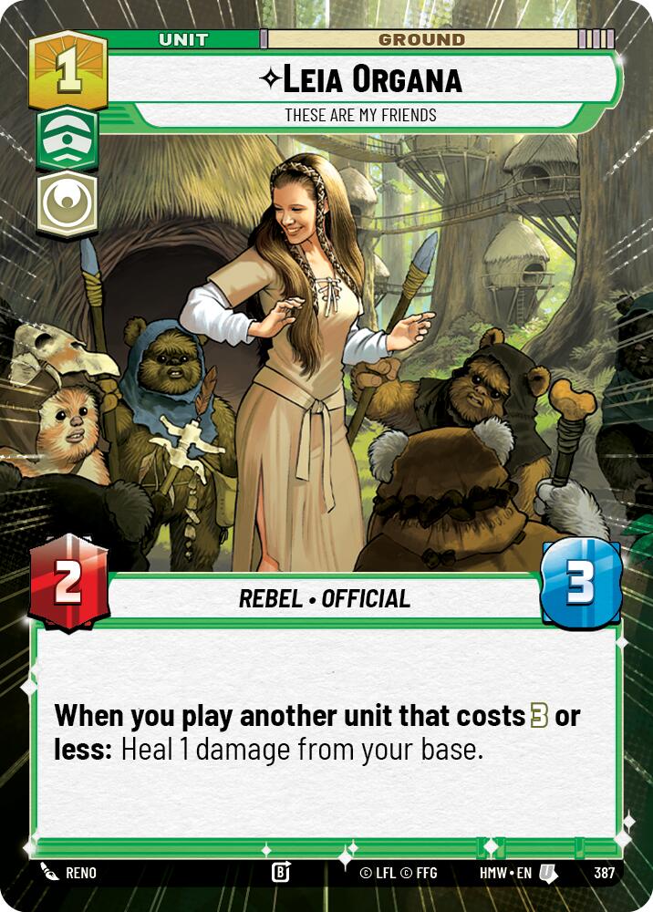 Leia Organa - These Are My Friends (Hyperspace), Homeworlds 387