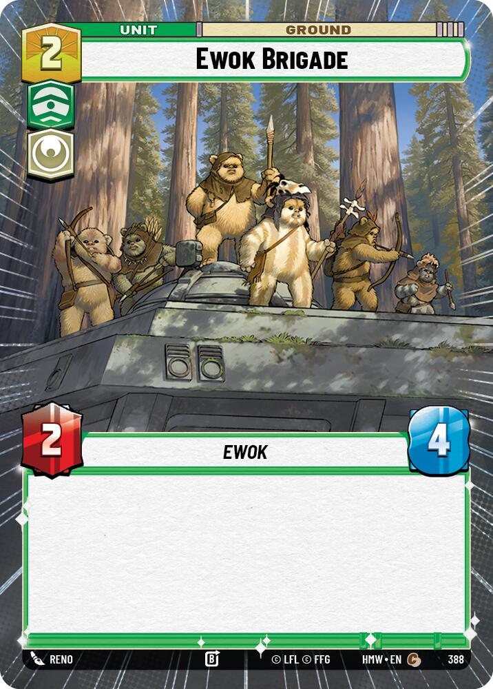 Ewok Brigade (Hyperspace), Homeworlds 388