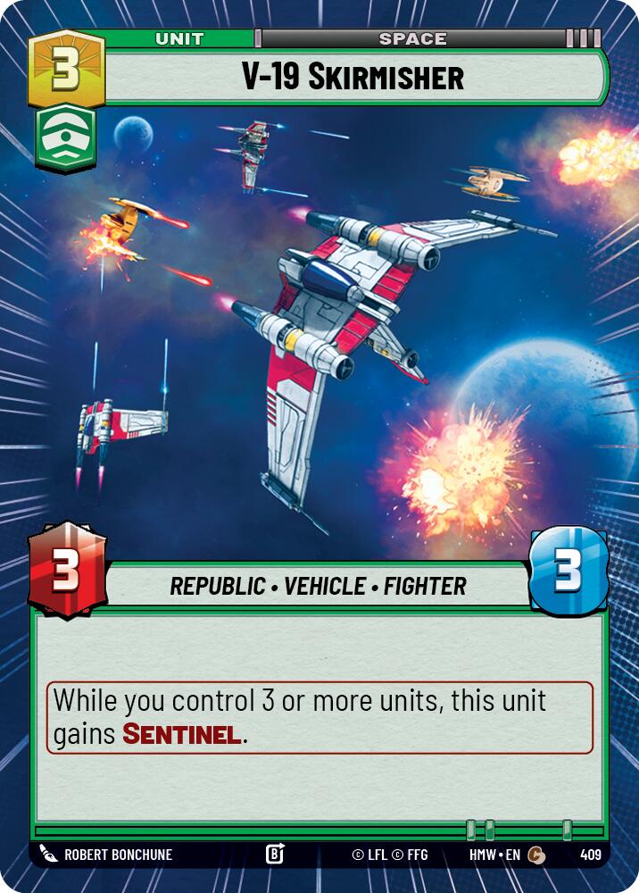 V-19 Skirmisher (Hyperspace), Homeworlds 409