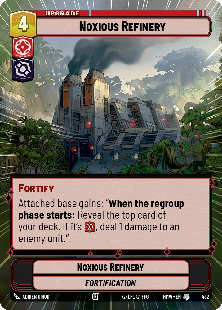 Noxious Refinery (Hyperspace), Homeworlds 432
