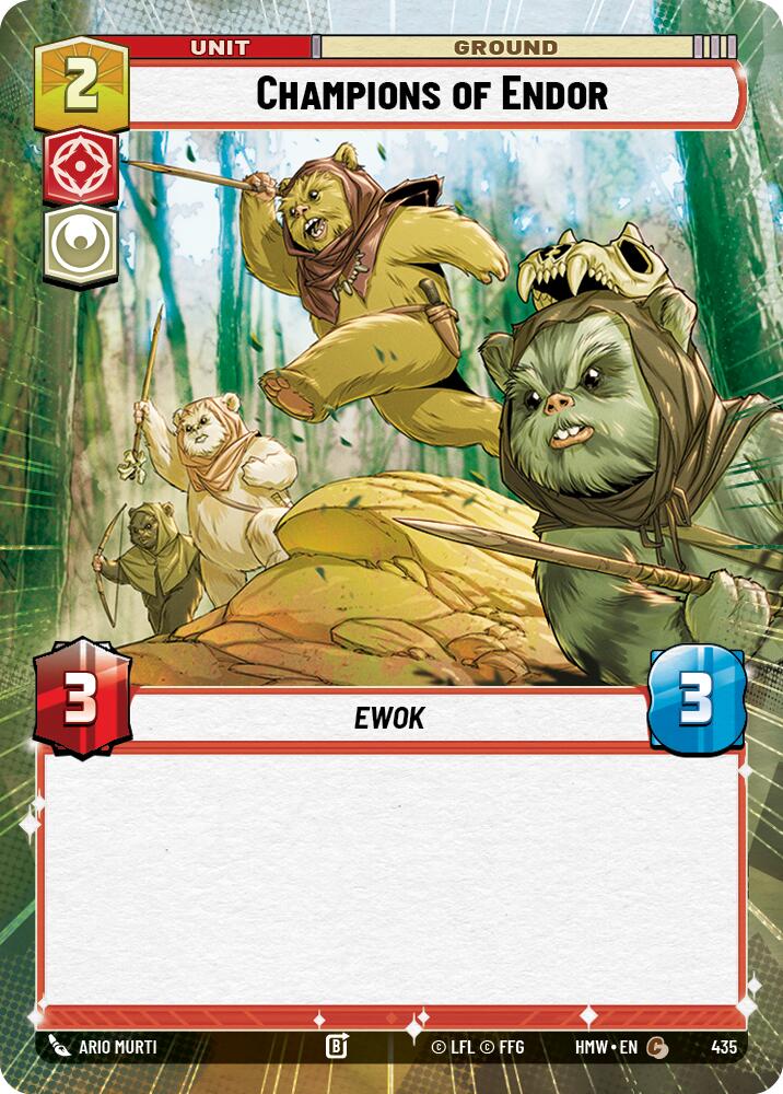 Champions of Endor (Hyperspace), Homeworlds 435