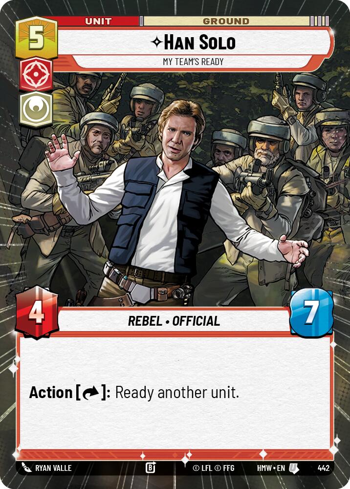 Han Solo - My Team's Ready (Hyperspace), Homeworlds 442