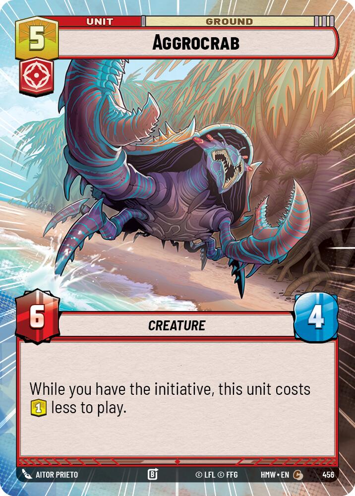 Aggrocrab (Hyperspace), Homeworlds 456