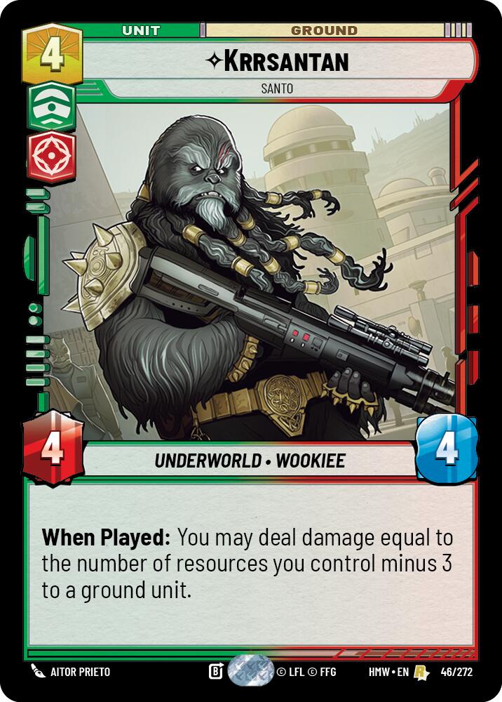 Krrsantan - Santo, Homeworlds 46/272