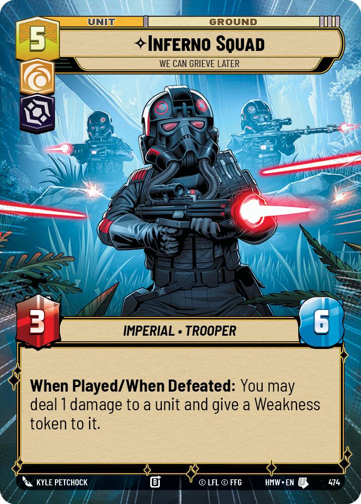 Inferno Squad - We Can Grieve Later (Hyperspace), Homeworlds 474