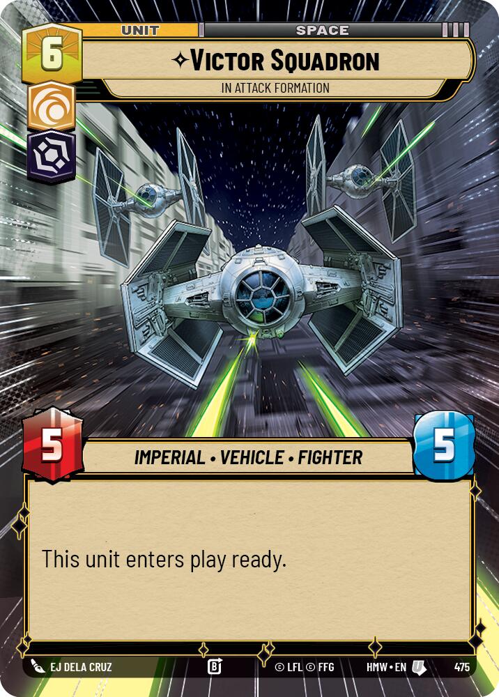 Victor Squadron - In Attack Formation (Hyperspace), Homeworlds 475